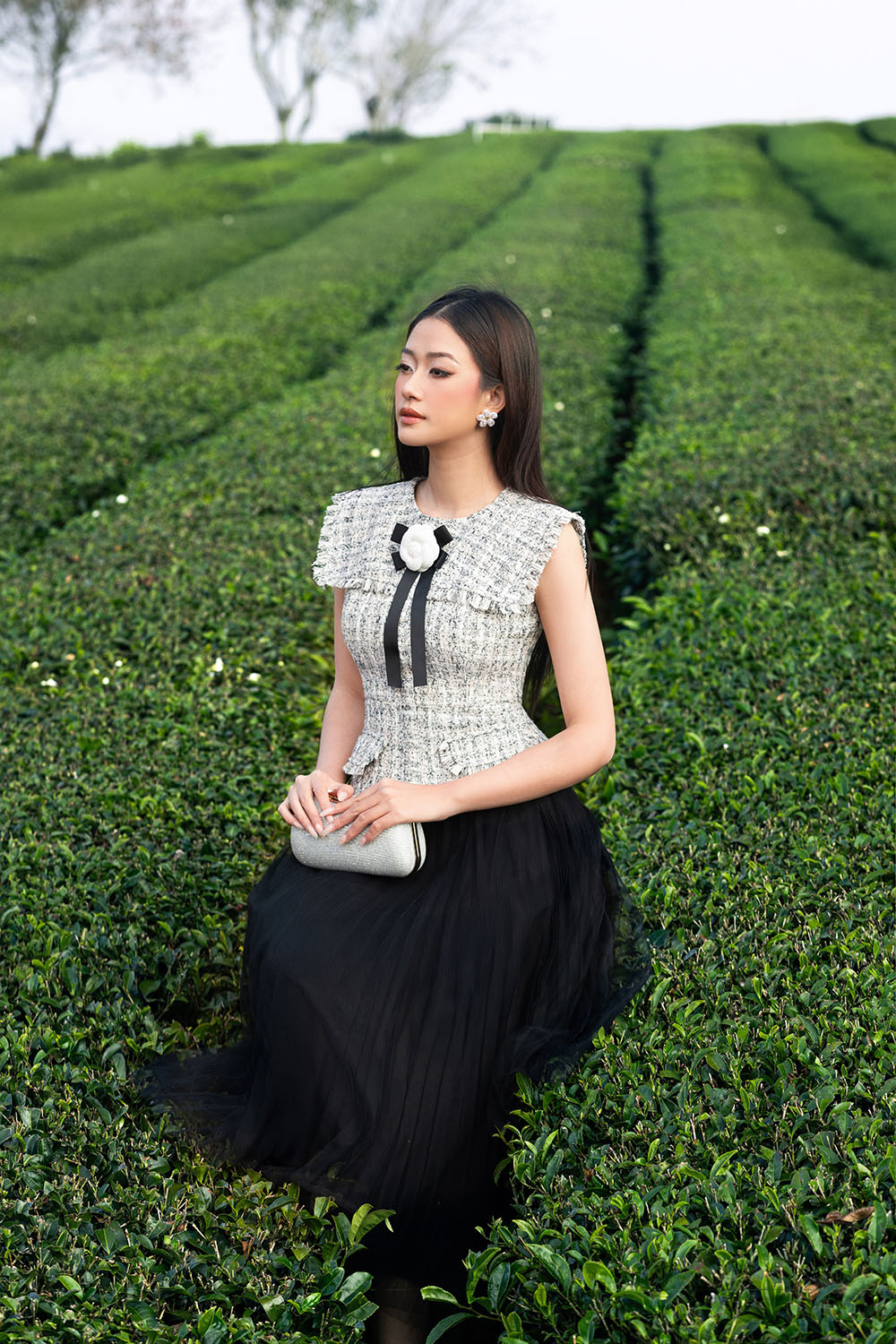 dam-du-tiec-tweed-phoi-luoi-dinh-hoa-kk184-17-1 Đầm dự tiệc tweed phối lưới đính hoa KK184-17