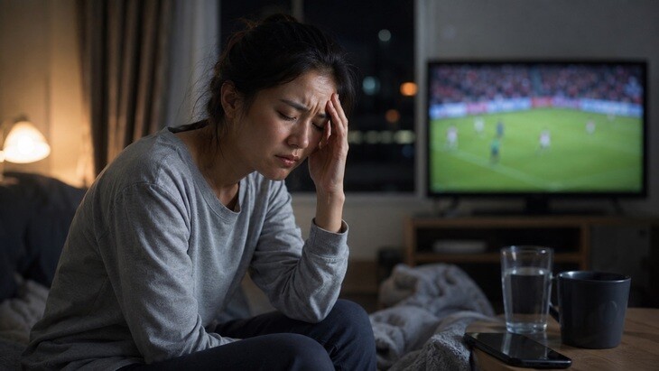 1782691492-22e9708b2b-phu-nu-co-tien-su-migraine-de-bung-con-dau-nua-dau-sau-mot-dem-thuc-khuya-thieu-ngu-cang-thang-va-nhin-man-hinh-lau-28164-width730height411 Phụ nữ có tiền sử migraine dễ bùng cơn đau nửa đầu sau một đêm thức khuya, thiếu ngủ, căng thẳng và nhìn màn hình lâu.