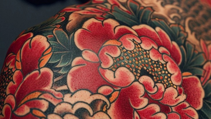 1783037404-146d7b5058-closetattoo-jpg-96385-width730height411 Các loại mực xăm đỏ và cam thường có mối liên hệ mật thiết với các phản ứng dị ứng và viêm nhiễm mãn tính. Ảnh: Science Alert