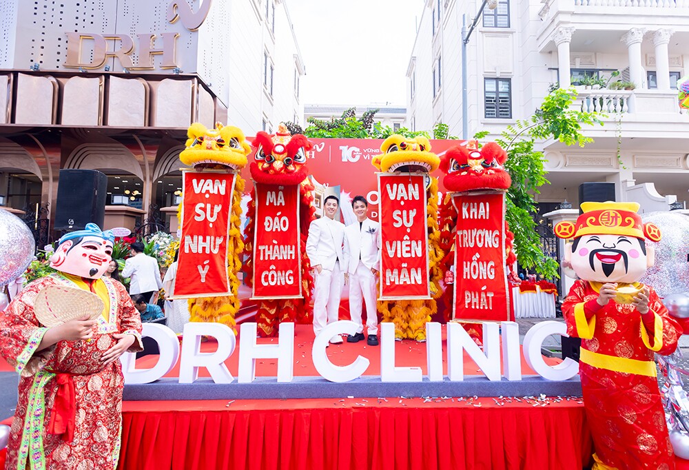 DRH Clinic Gò Vấp chính thức khai trương đi vào hoạt động