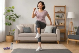 4 bài tập tại nhà tốt cho tim mà không cần chạy bộ cho người trên 50 tuổi