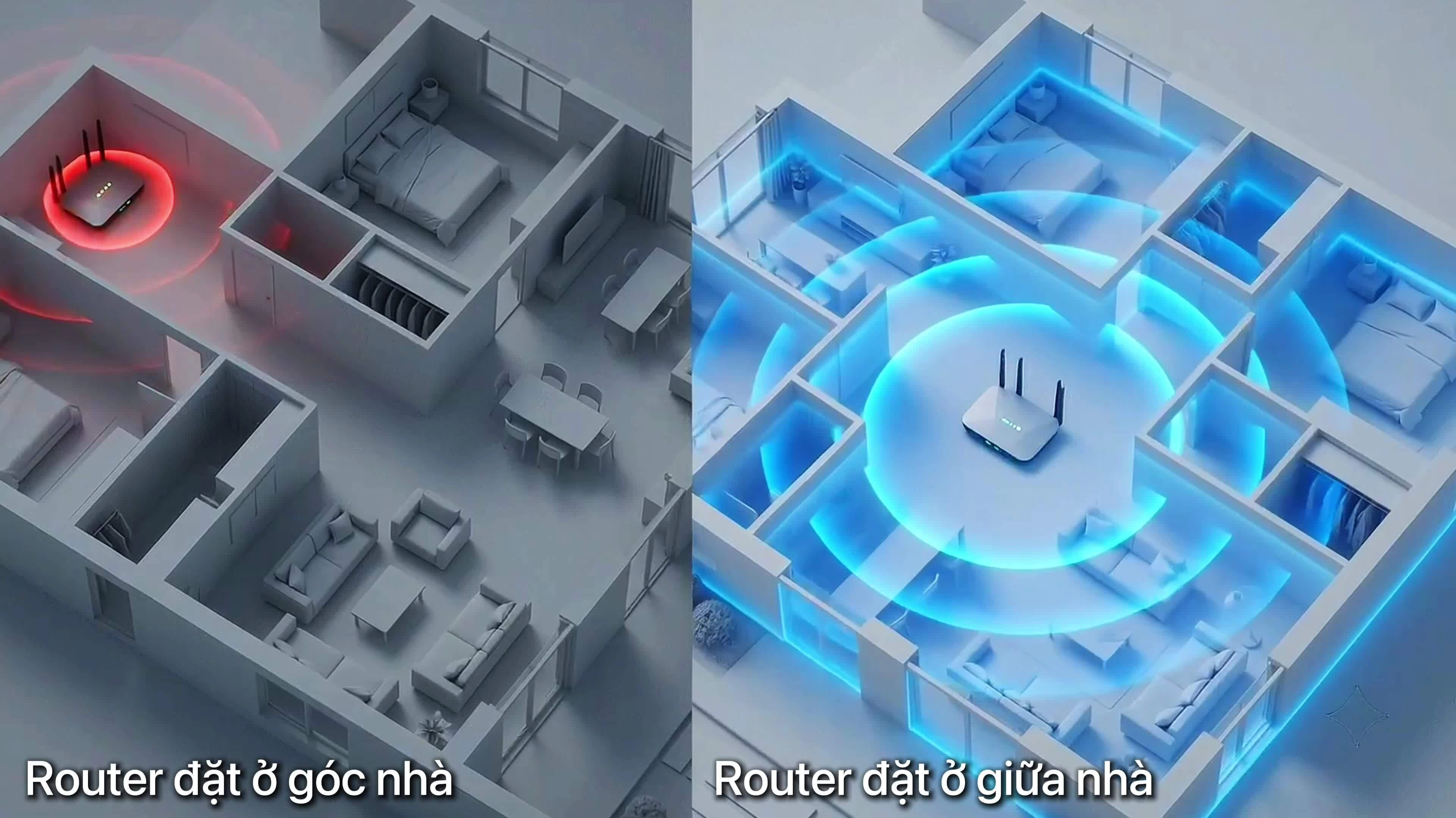 6 cách đặt router cho sóng wifi mạnh nhất