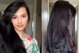 Thói quen gội đầu giúp Huỳnh Thanh Tuyền nuôi tóc óng ả