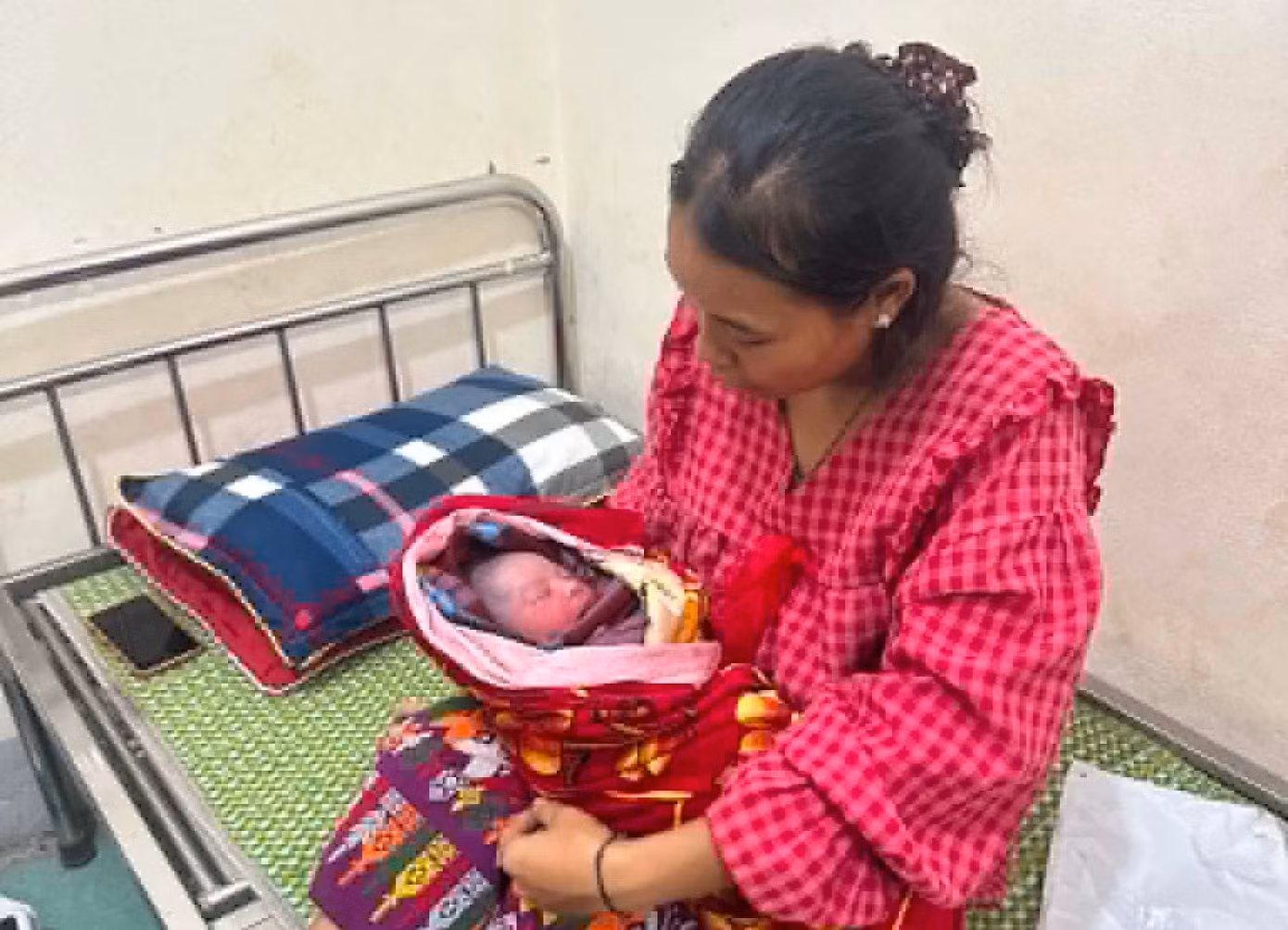 Hiện sức khoẻ của 2 mẹ con sản phụ Danh ổn định và có thể xuất viện về nhà.