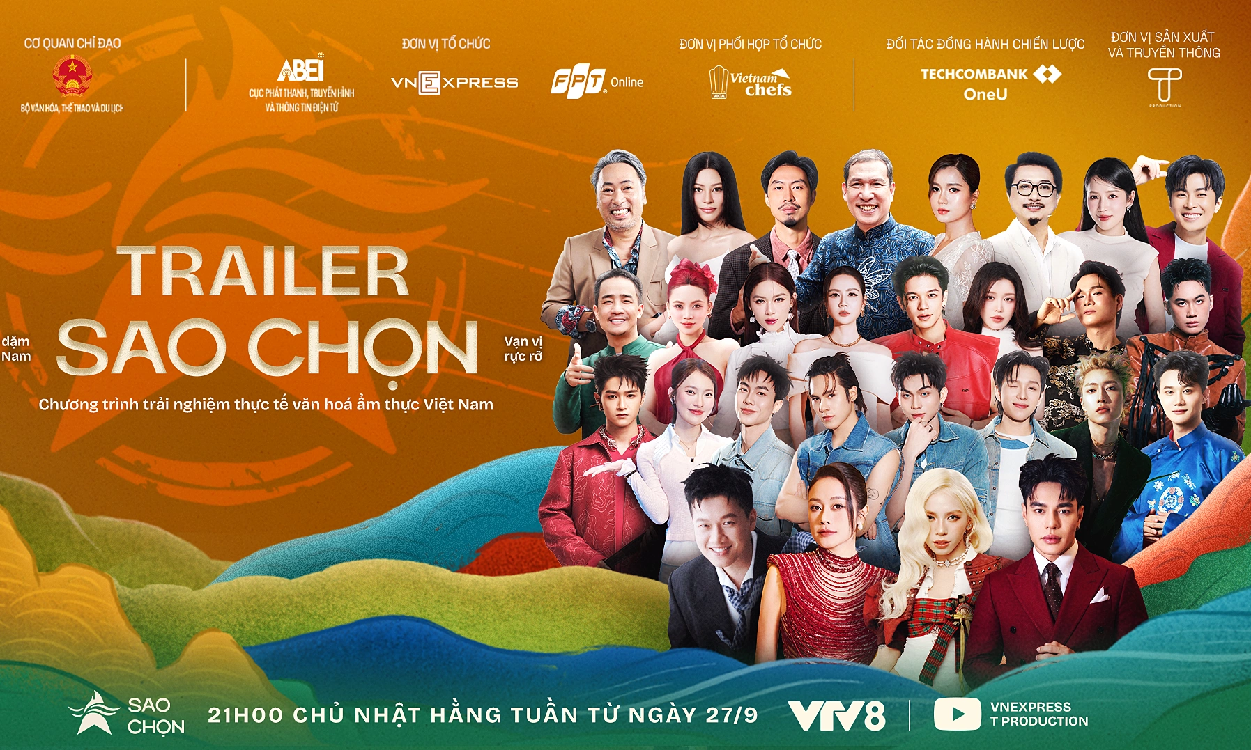 Trailer chương trình khám phá ẩm thực 'Sao Chọn'