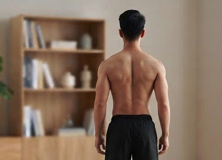 1790236384-6e9fd6795e-cai-thien-tu-the-5-83484-width436height315 Ép xương bả vai giúp tăng sức mạnh vùng lưng trên. Ảnh: AI.
