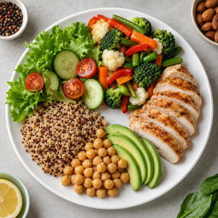 Phụ nữ sau tuổi 35 được khuyến khích tăng cường protein, chất xơ trong chế độ ăn nhằm thúc đẩy trao đổi chất, hỗ trợ việc giảm mỡ, hạn chế suy giảm cơ bắp. Ảnh: bodevolvebariatric