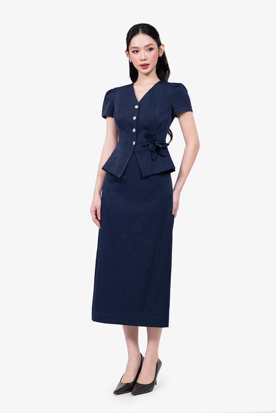 ao-kieu-peplum-cong-so-eo-dinh-hoa-asm35-16 Áo kiểu peplum công sở eo đính hoa