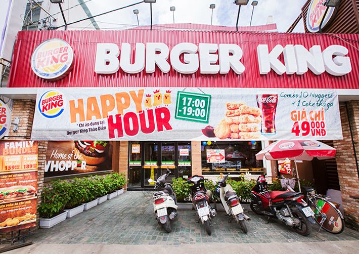 BURGER KING - Hệ thống chuỗi nhà hàng thức ăn nhanh lớn nhất thế giới