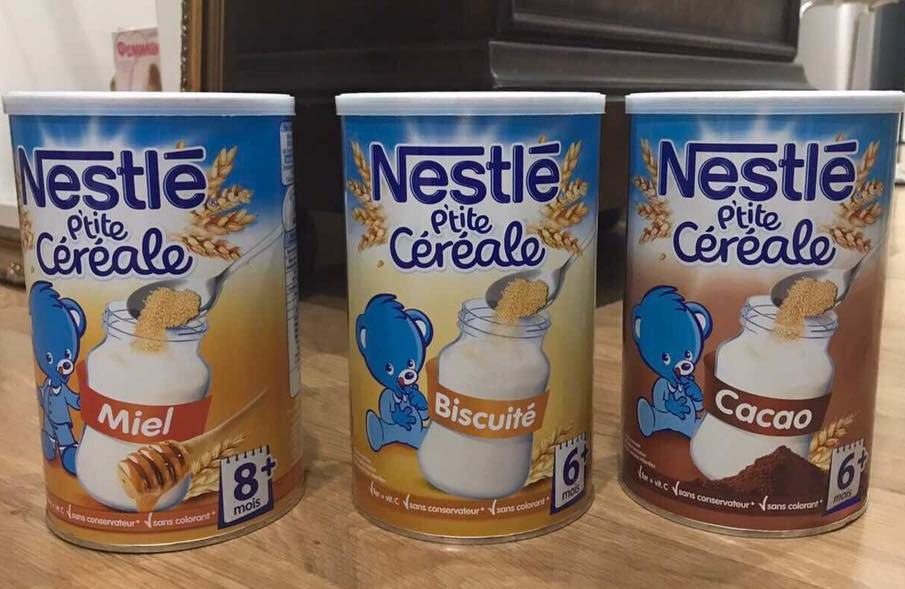  Sản phẩm bột Nestle của Nga giàu dinh dưỡng cho trẻ từ 4 tháng