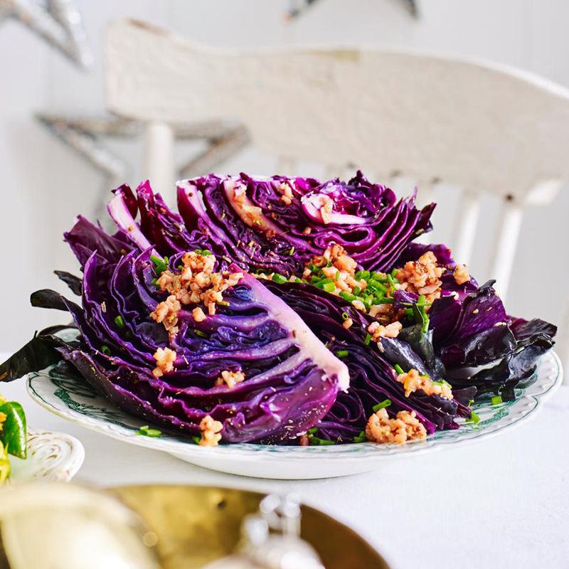 Cách làm salad dầu dấm bắp cải tím rất đơn giản, nguyên liệu dễ kiếm