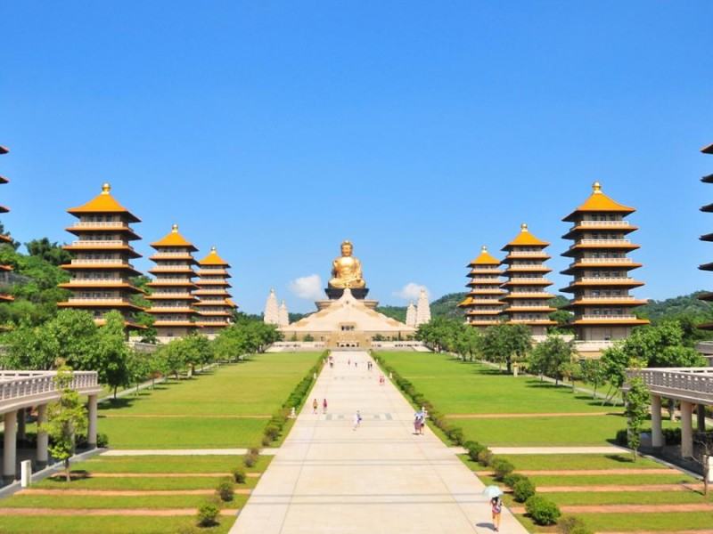 Công trình tượng Phật khổng lồ tại Phật Quang Tự
