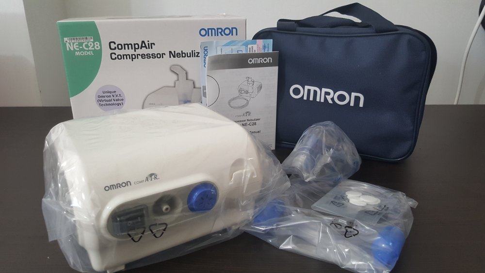Cách sử dụng máy xông mũi họng Omron đúng để trị viêm xong hiệu quả