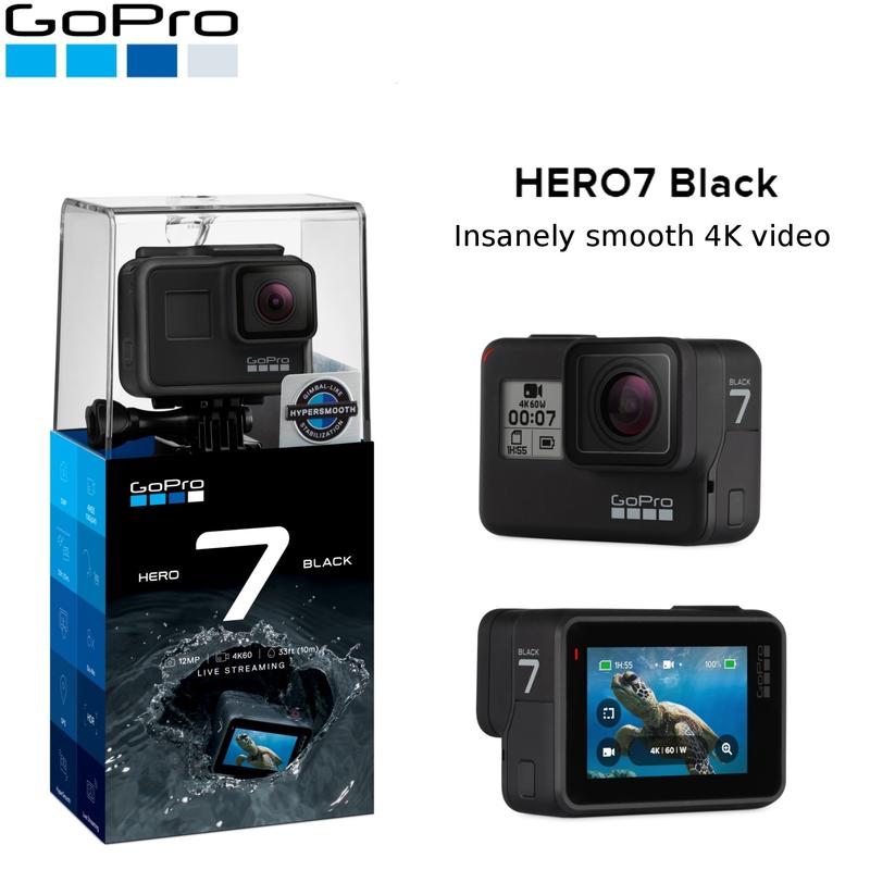 Sắm ngay chiếc camera hành trình GoPro 7 Black chất chơi cho chuyến phượt tiếp theo
