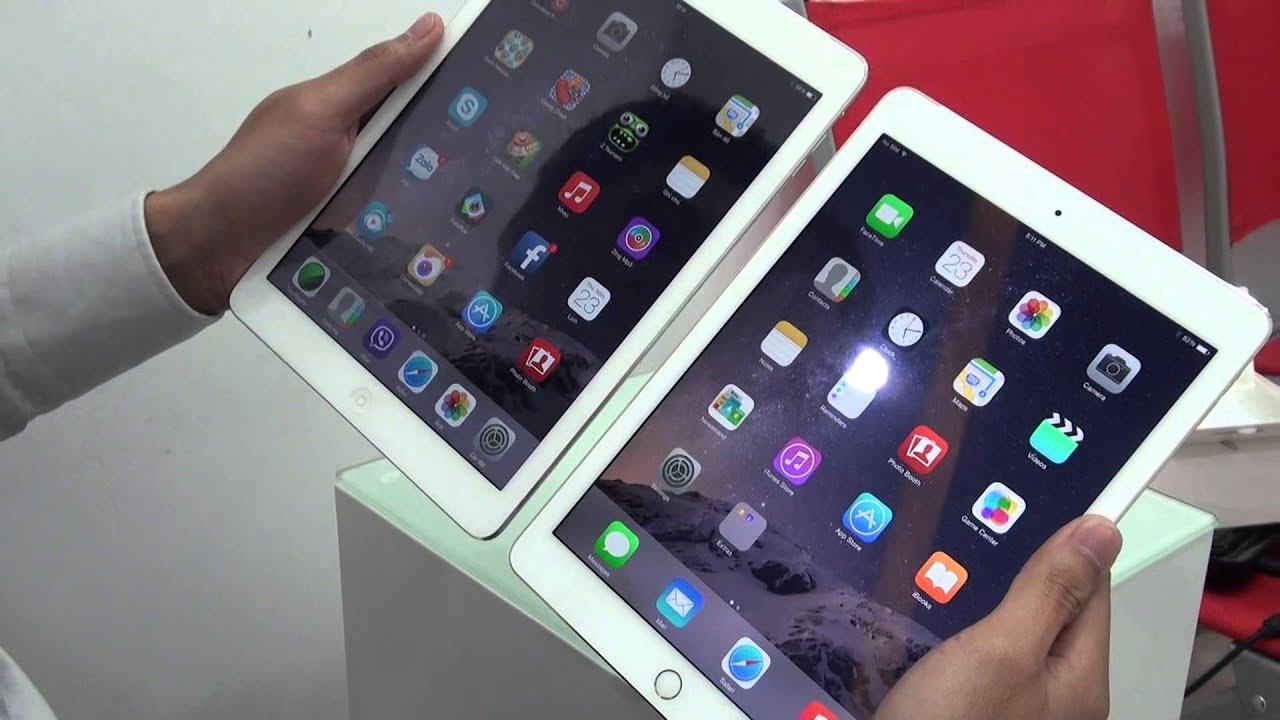 So sánh iPad Air và iPad Air 2 