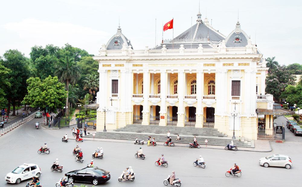 Nhà hát Lớn Hà Nội là điểm đến lý tưởng khi đi du lịch tại thủ đô
