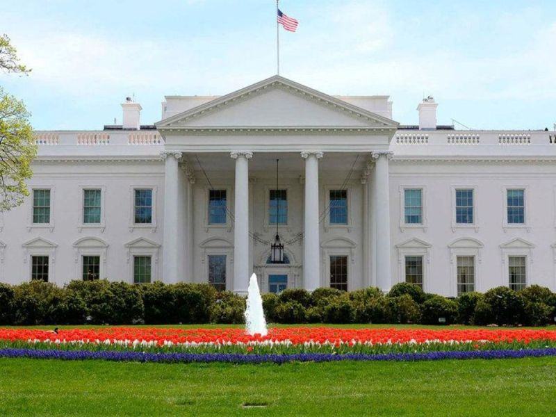 Nhà Trắng là một địa điểm nổi tiếng ở Hoa Kỳ