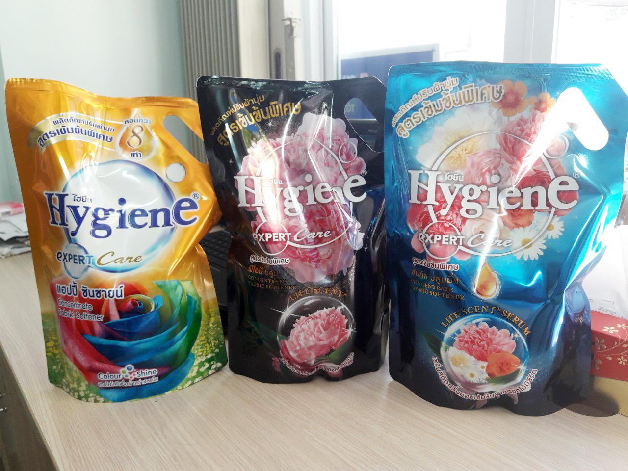 Review nước xả vải Hygiene Thái Lan mùi nào thơm, giá bao nhiêu