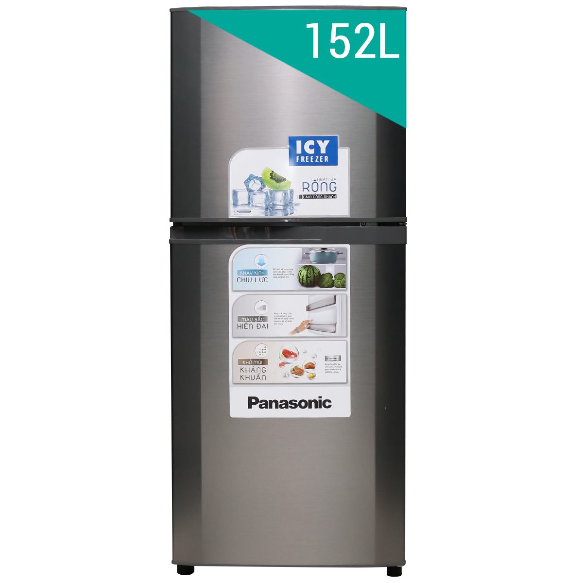 Tủ lạnh Panasonic NR-BM179SSVN