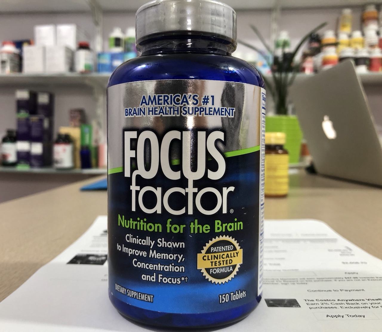 Thuốc bổ não cho người già Focus Factor Dietary Supplement