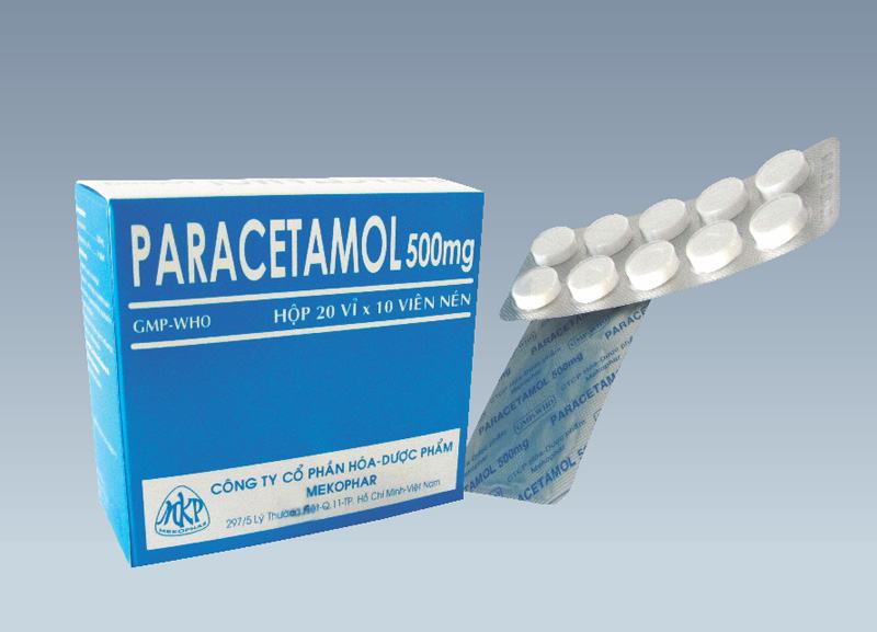 Thuốc Paracetamol giảm sốt