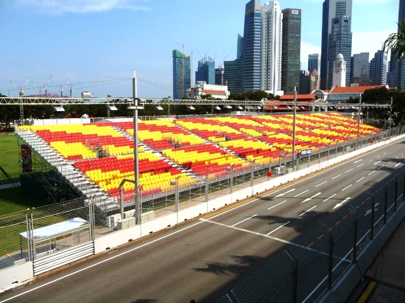 Vị trí ghế khán đài Grandstand cho bạn trải nghiệm xem đua xe F1 tuyệt đỉnh