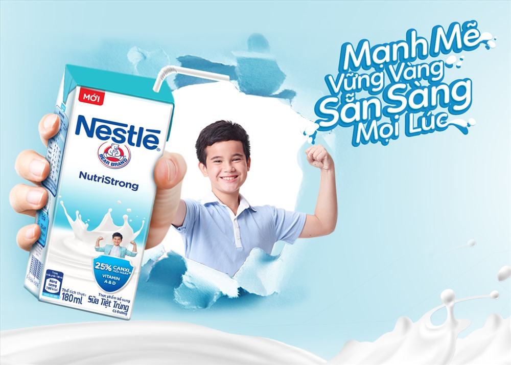 Sữa Nestle đa dạng sự lựa chọn người dùng với nhiều vị khác nhau (Nguồn: nestle.com.vn)