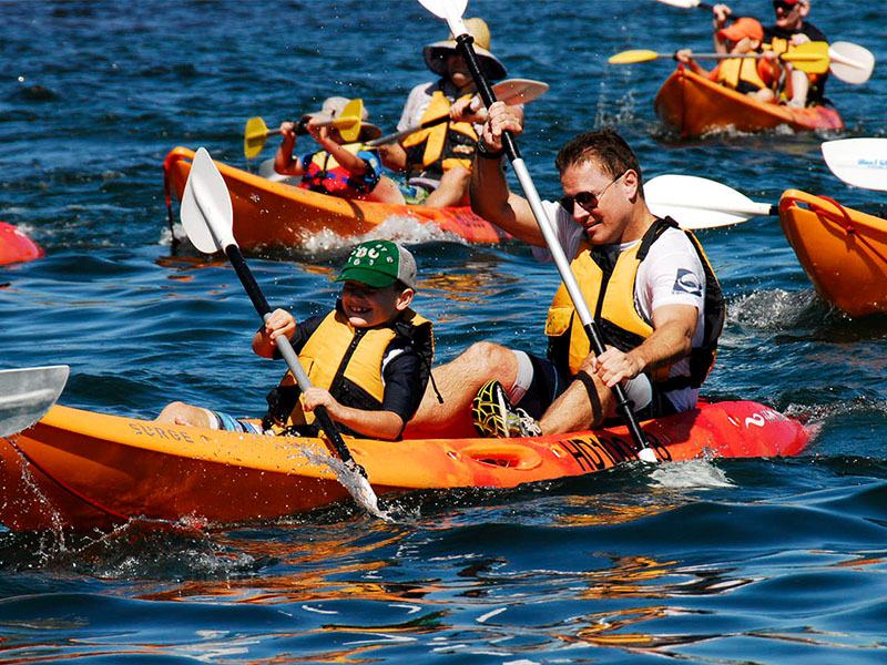 Trải nghiệm chèo thuyền Kayak ở Điệp Sơn