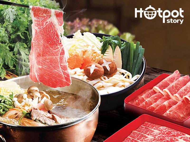 Lẩu Suki là món ăn được nhiều người yêu thích tại buffet Hotpot Story. (Nguồn: Useful.vn)