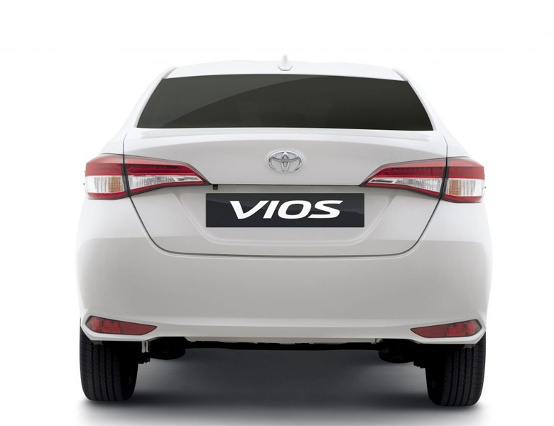 Thiết kế đuôi xe Toyota Vios 2022