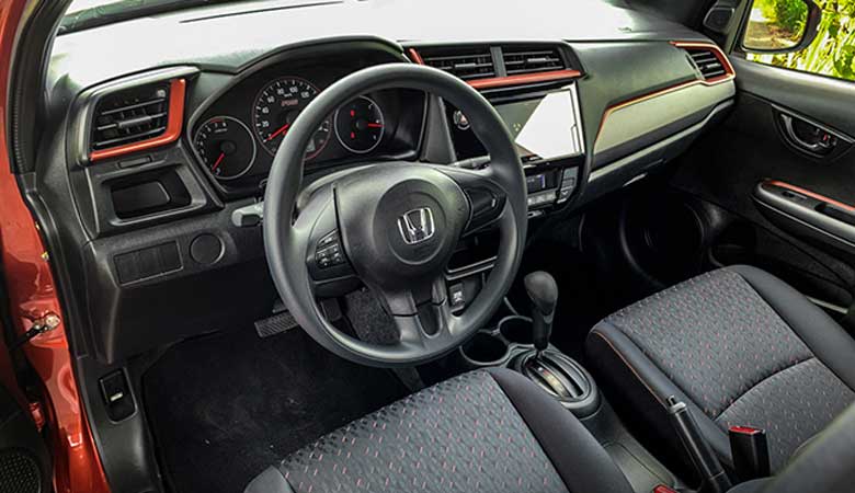 Đánh giá ghế ngồi xe Honda Brio 2020
