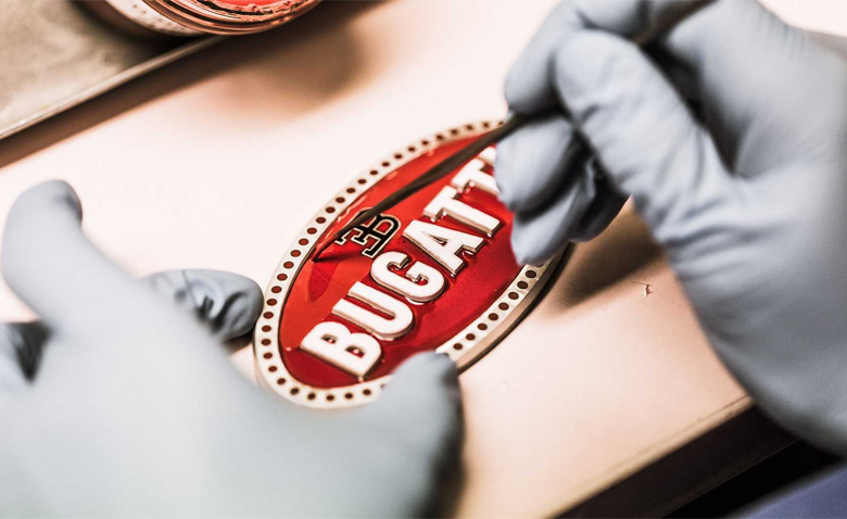 Logo xe Bugatti