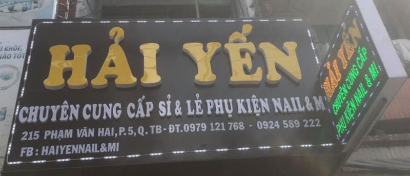 Cửa hàng chuyên bán dụng cụ nail giá sỉ tại Sài Gòn