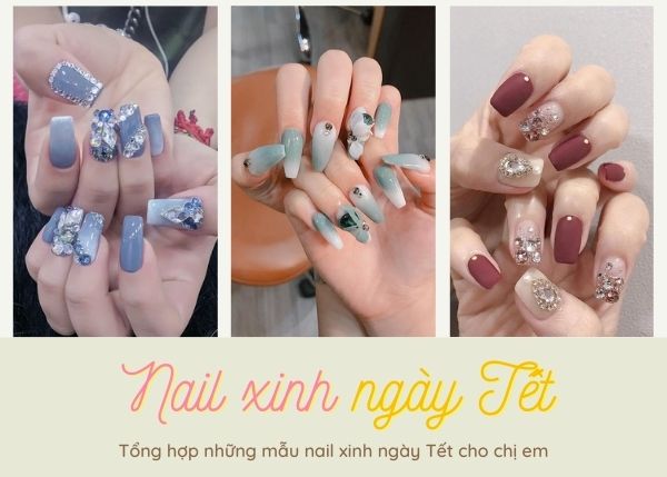 Gợi ý 50+ mẫu móng tay đẹp ngày Tết, mẫu nail Tết đơn giản đón Tết 2021 - META.vn