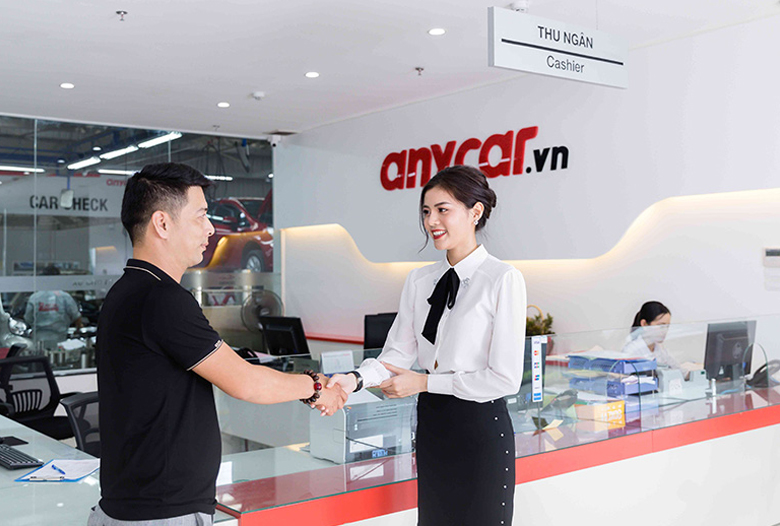 Anyacr hỗ trợ mức vay lên đến 75% khi mua xe trả góp