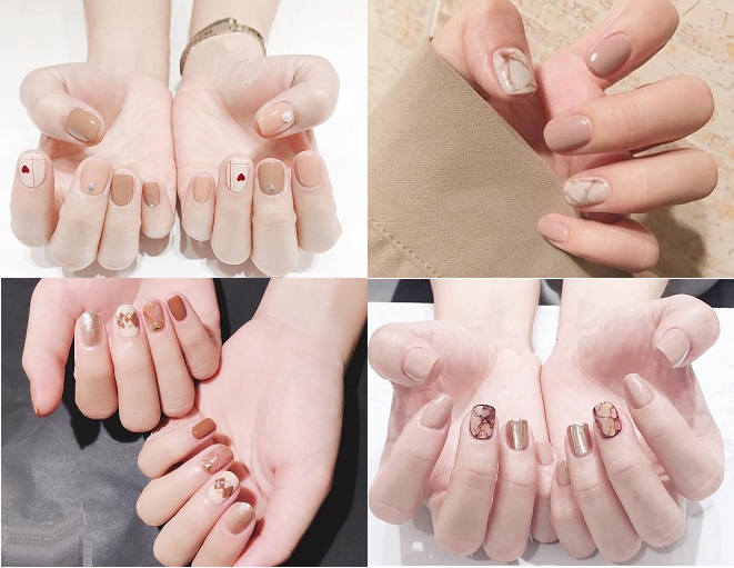 4 mẫu nail sơn màu be - Baotrithuc.vn