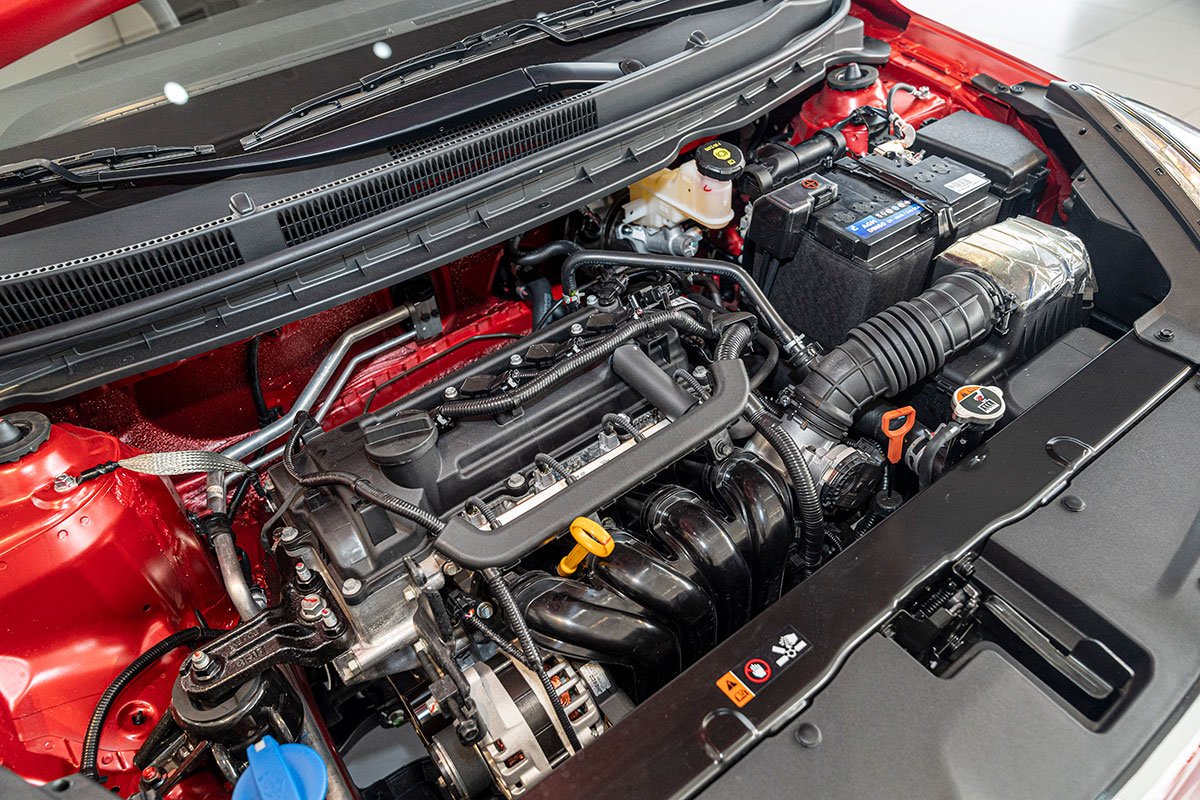 Đánh giá xe Kia Soluto 2019: Động cơ Kappa I-4 1.4L.