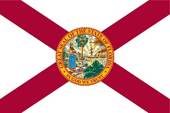 Lá cờ của bang Floria