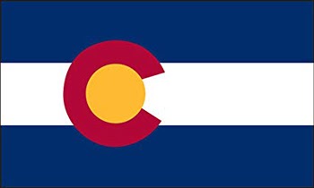 Lá cờ của bang Colorado