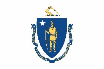 Lá cờ của bang Massachusetts