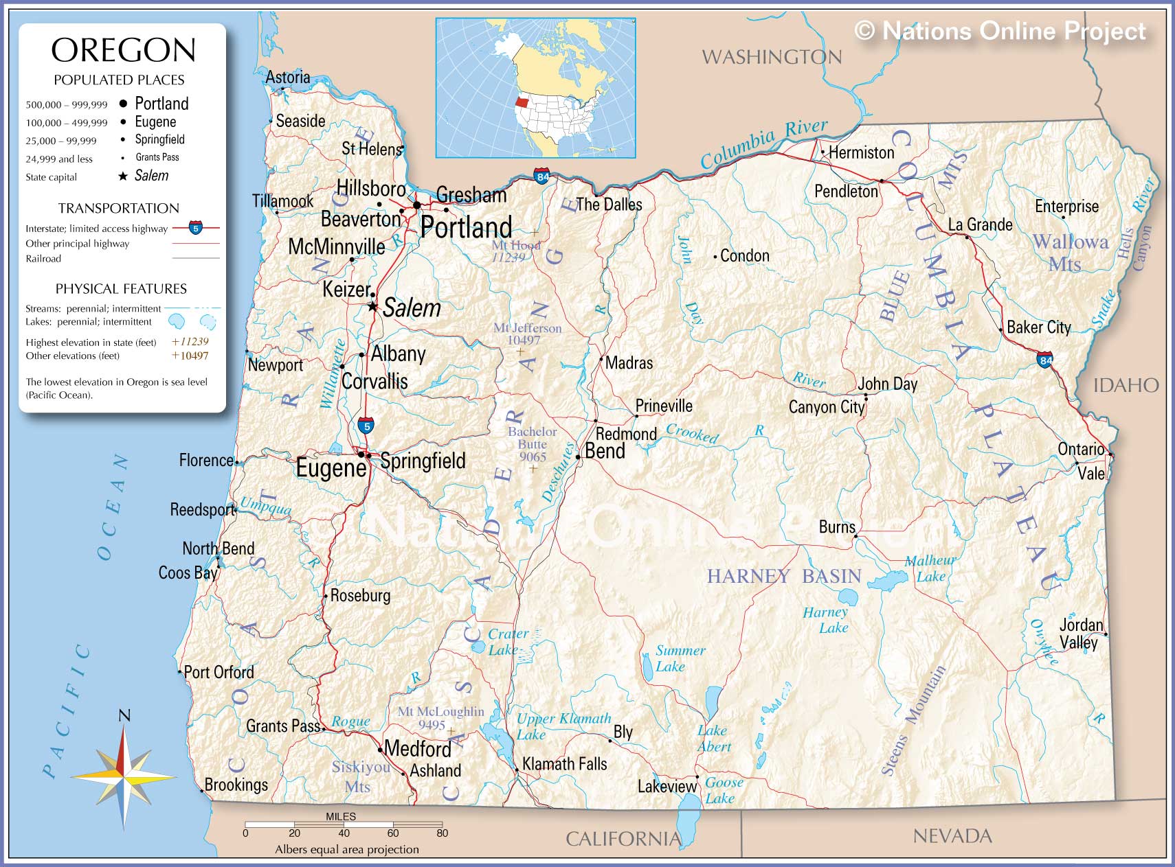 Kết quả hình ảnh cho Oregon map