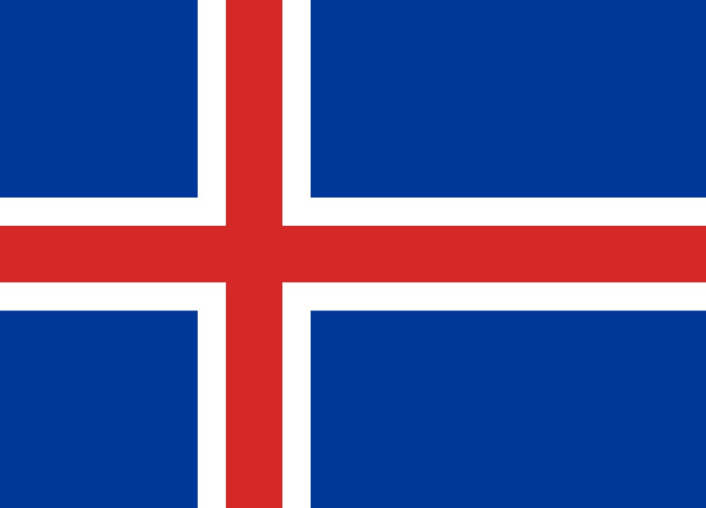 Flag of Iceland image and meaning Icelandic flag - country flags