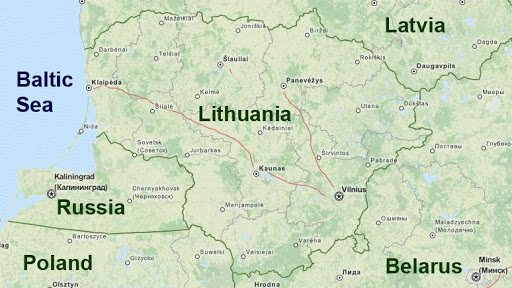 Maps of Lithuania， its regions and cities | True Lithuania