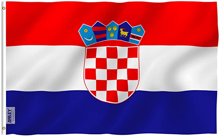 Amazon.com : Anley Fly Breeze 3x5 Foot Croatia Flag - Vivid Color ...