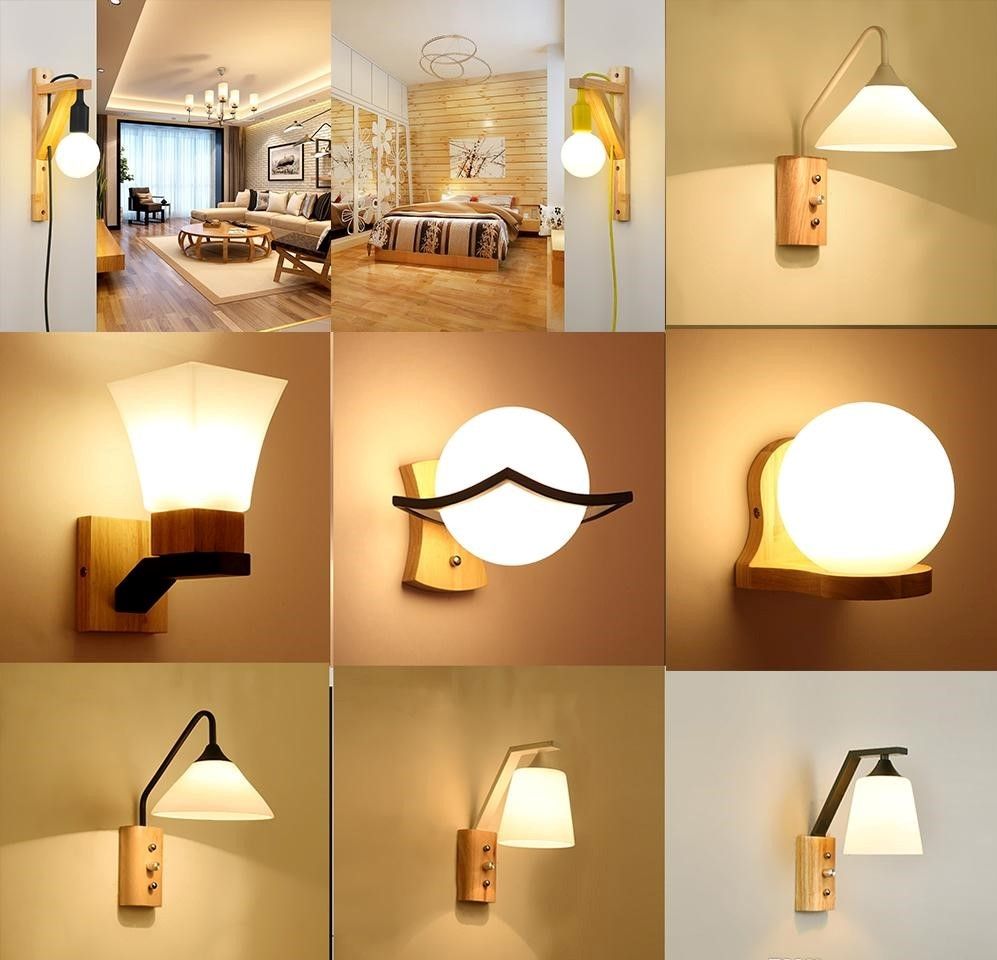 Tổng hợp những mẫu đèn treo tường trang trí phòng khách