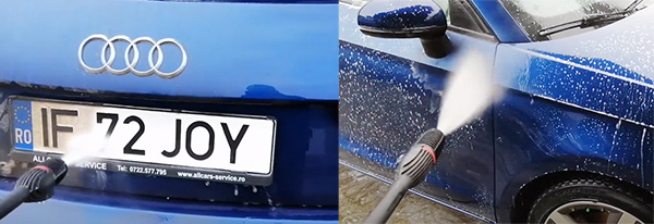 Máy rửa xe Bosch Easy Aquatak 120 có thể làm sạch bất kì mọi vết bẩn cứng đầu nào - Dichvuhay.vn