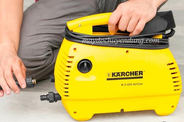 Lắp đặt máy rửa xe Karcher đúng cách giúp việc vận hành trơn tru - Dichvuhay.vn