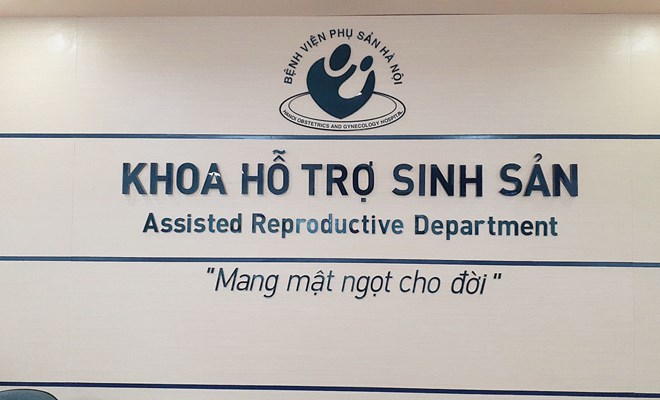 Khoa Hỗ trợ sinh sản Bệnh viện Phụ sản Hà Nội: Mang mật ngọt cho đời