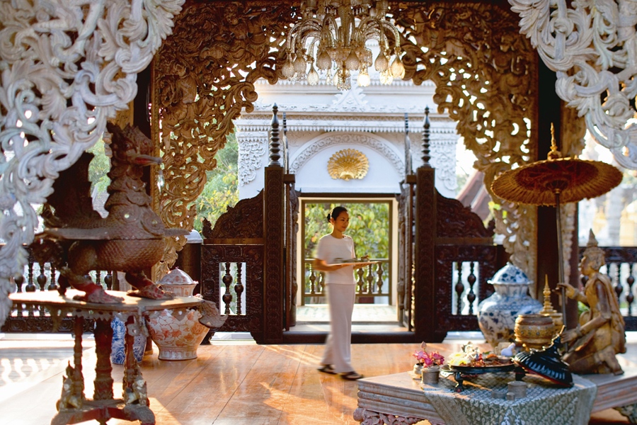 Dhara Dhevi Chiang Mai • Download Photo &quot;The Dheva Spa Lobby&quot;
