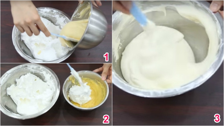 Cách trộn bột bánh 